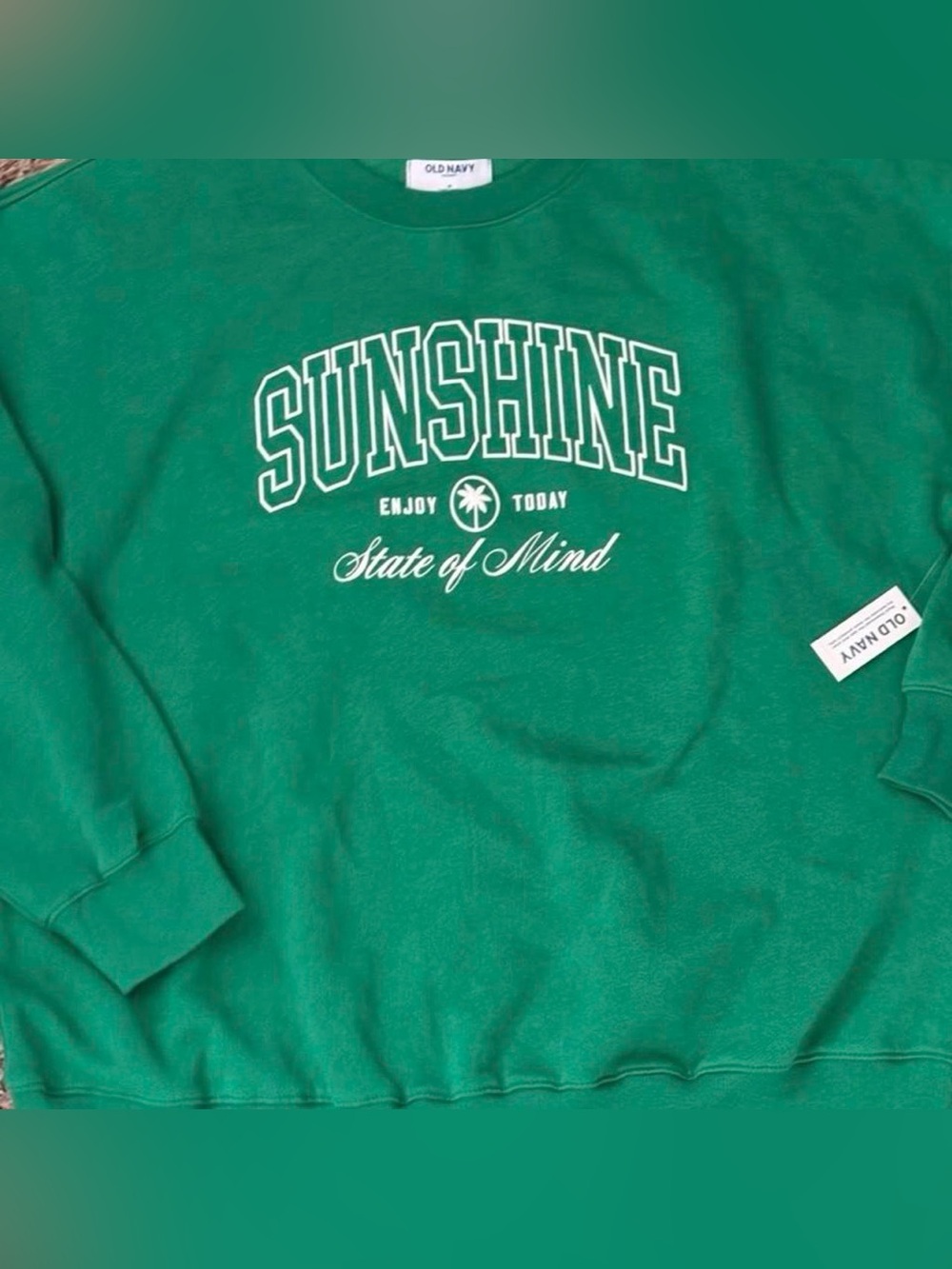 💚 Old Navy So Comfy Green Sweater — Size Medium